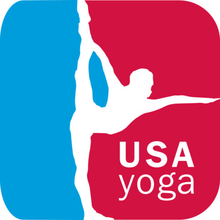 Official USA Yoga Logo Color Bumper Sticker