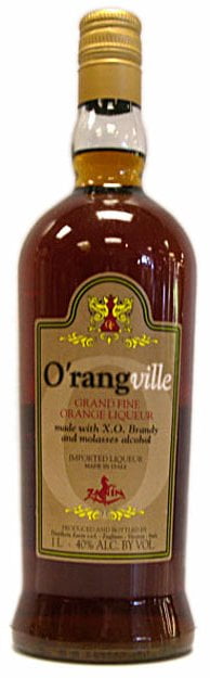 Orangville Orange Liqueur Bottle