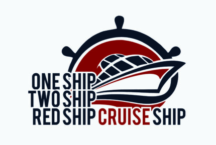 RED SHIP CANADA CRUISE LOGO DESIGN STICKER