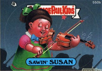 Sawin SUSAN Funny Decal Name Sticker