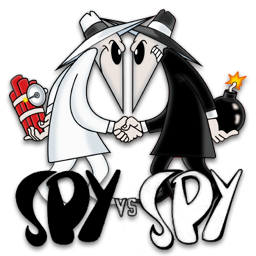 Spy Versus Spy Mad TV Decal Sticker3
