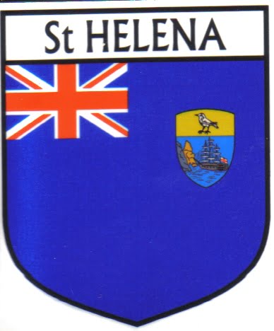 St Helena Flag Crest Decal Sticker