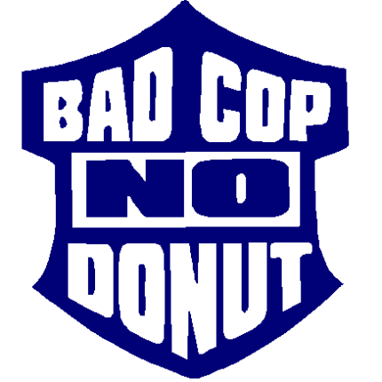 Bad Cop No Donut decal