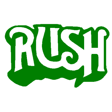 Rush Window Sticker