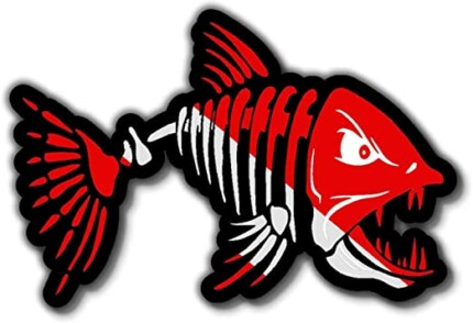BONE FISH DIVE FLAG FILL 1