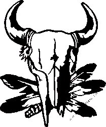 Cow Skull Decal1