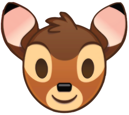 deer head emoji