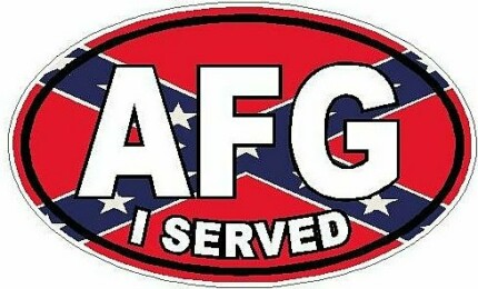 I Served AFG FILLS Flag Rebel