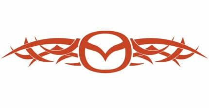 Mazda Tribal Back Auto Graphics