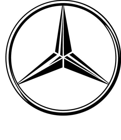 Mercedes Sticker