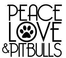 Peace Love Pitbulls Decal