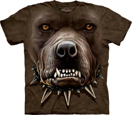 Pitbull T Shirt Design Sticker