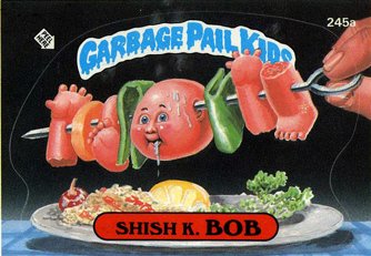 Shish K BOB Funny Decal Name Sticker