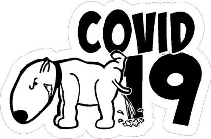 Stop COVID-19 Stickers 5