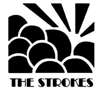 Strokes Sun Band Vinyl Decal Sticker