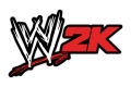 WWE video game logo sticker