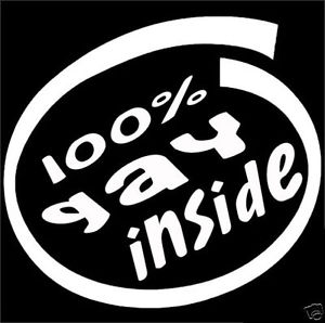 100 percent gay inside