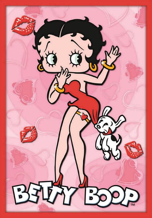 Betty Boop Cartoon Sticker 3