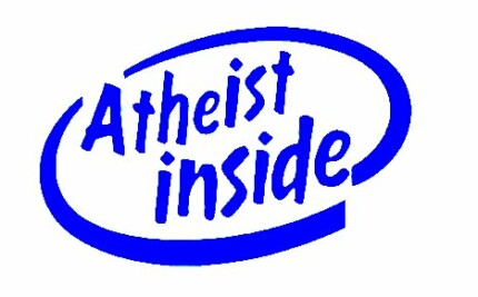 atheist inside sticker