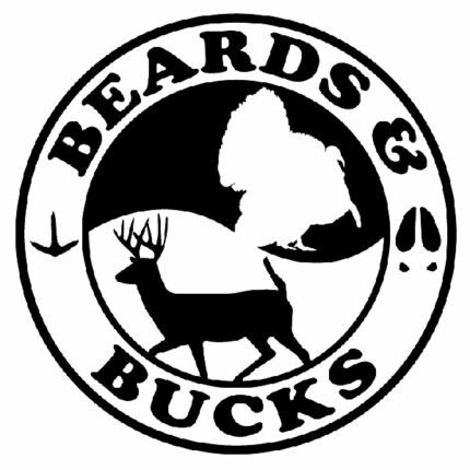 Beards and Bucks Vinyl Hunting Car Decal