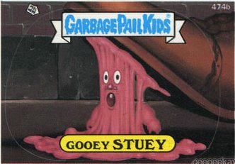 Gooey STUEY Funny Sticker Name Decal