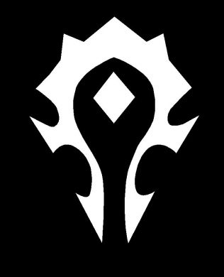 Horde Symbol Decal 3