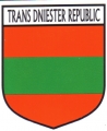 Trans Dniester Republic Flag Crest Decal Sticker